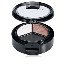 Load image into Gallery viewer, Cosmetic Makeup Neutral 3 Warm Color Eye Shadow with Mirror Brush