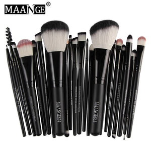 MAANGE 22pcs Foundation Blush Eye Shadow Makeup Brushes