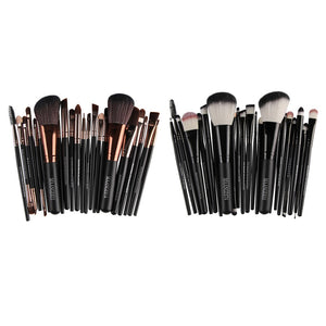 MAANGE 22pcs Foundation Blush Eye Shadow Makeup Brushes