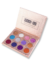 Load image into Gallery viewer, Professional 12 Colors Glittering Long Lasting Eyeshadow Palette