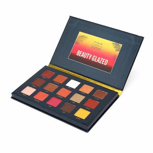 Portable 15 Colors Eye Shadow Palette Pressed Highlighter